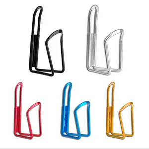 Bicycle Bottle Holder Aluminum Alloy Bicycle Kettle Cage Universal Road Mountain Bike Water Bottle Rack Cycling Water Cup Mount Bangladesh (New)