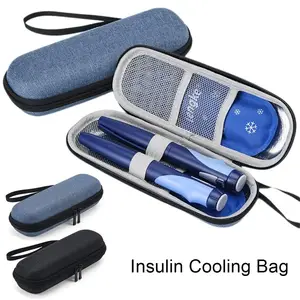 Portable Waterproof Diabetic Insulin Cooling Bag Carry on Protector Pill Refrigerated Ice Pack Drug Freezer for Diabetes Medicla Bangladesh (New)