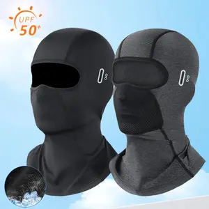 Motorcycle Balaclava Summer UV Protection Glasses Face Breathable Hole Men Women Quick Drying Motorcyclist Winter Warm Ski Mask Bangladesh (New)
