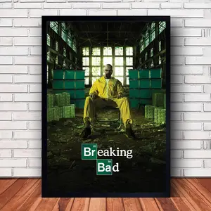 Breaking Bad TV Canvas Wall Art Print Poster Movie Art Decorative Painting Modern Home Decor Gift Unframed Bangladesh (New)