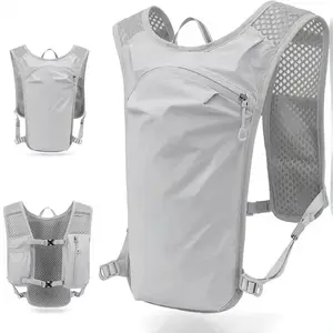 Cycling Running Hydrating Vest Ultralight Breathable Hydrating Backpack Bicycle Water Bag Outdoor Hiking Marathon Sports Vest Bangladesh (New)